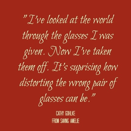 I've looked at the world through the glasses I was given. Now I've taken them off. It'surprising how distorting the wrong pair of glasses can be.